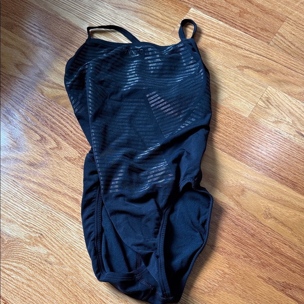 Speedo Black Women's One Piece Swimsuit